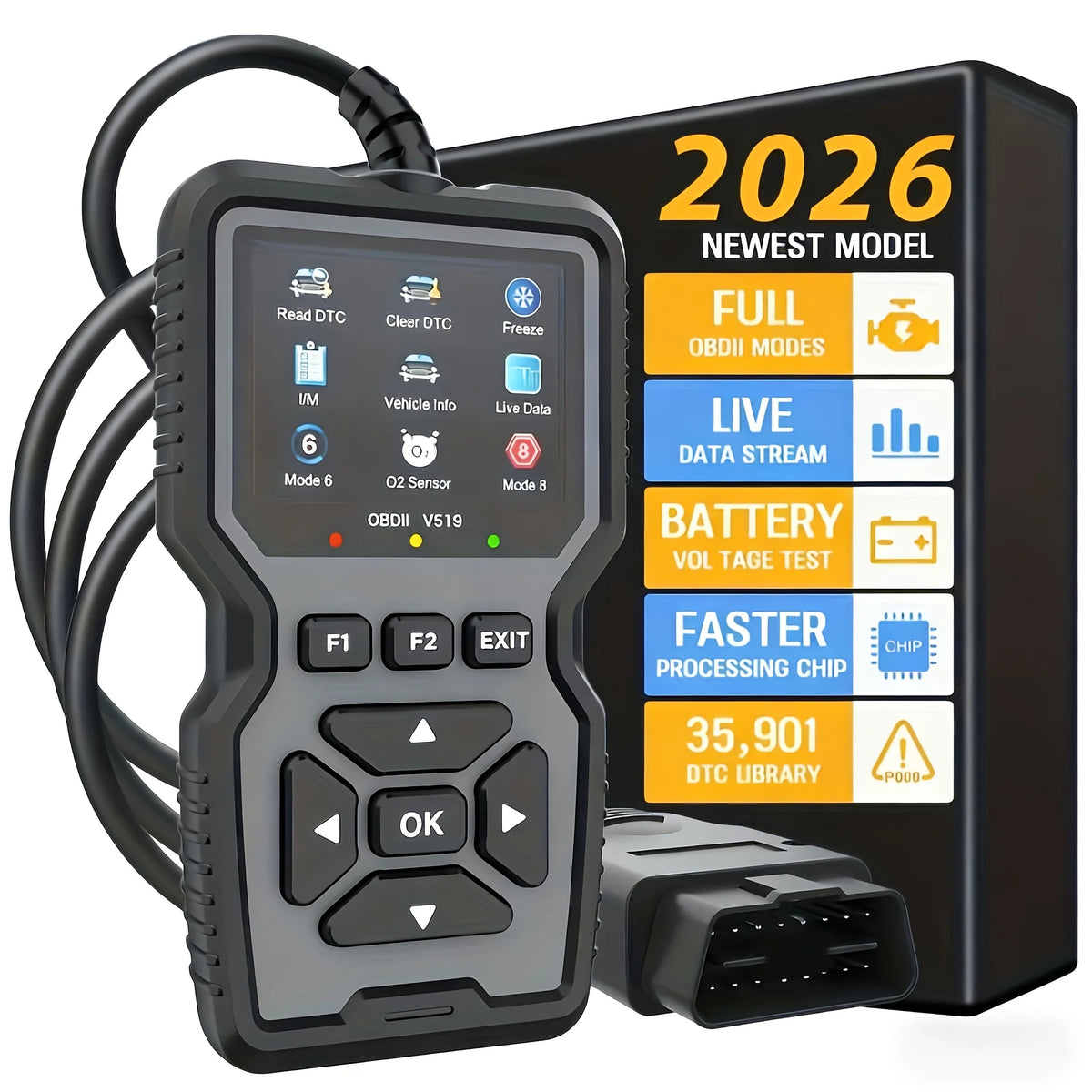 V519 Professional OBD2 Car Diagnostic Scanner