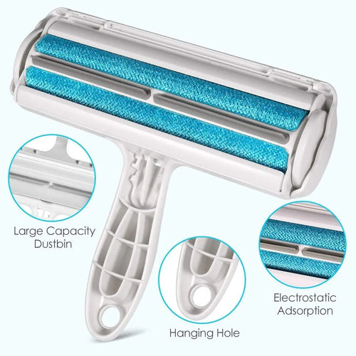 Pet Hair Remover Roller – Reusable for Dogs & Cats