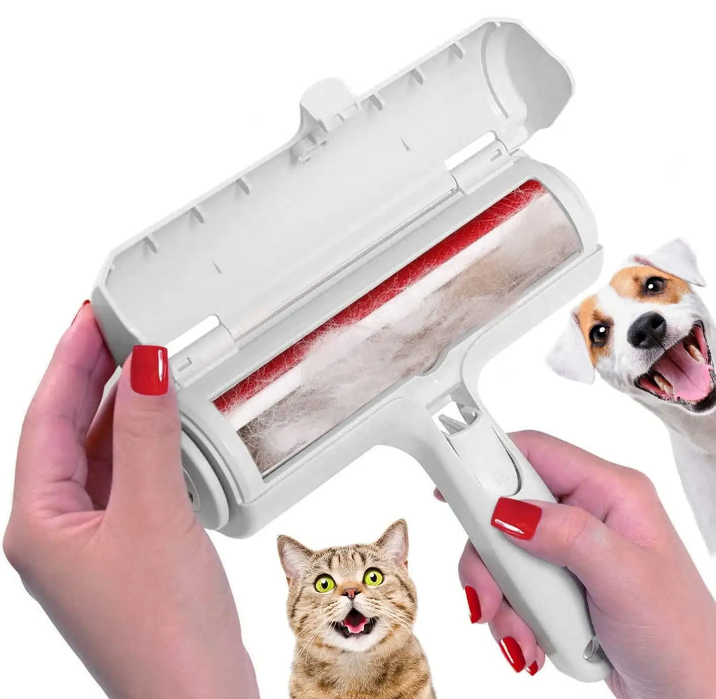 Pet Hair Remover Roller – Reusable for Dogs & Cats